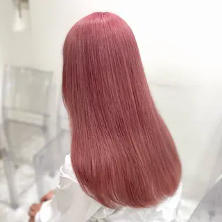 ロング カラー 色落ち綺麗🩰ハイ トーン🎀RINKAのヘアスタイル