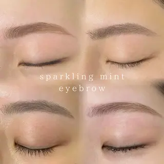 アイブロウ sparklingmint eyebrow【スパークリングミント　アイブロウ】所属・眉の専門店🫧 momokaの眉毛・アイブロウイメージ