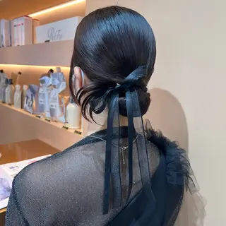 セミロング ヘアアレンジ ✨カチモリ✨レイヤー 韓国ヘア🇰🇷ゆいのヘアスタイル