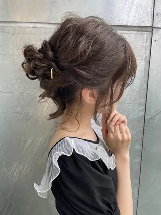 ヘアアレンジ GRAS by headlight所属・中村 直のヘアスタイル
