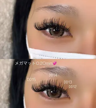 マツエク・マツパ Anmut Luna所属・eyelash Anmut Lunaのマツエク・マツパデザイン