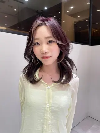 ミディアム 兵頭 稀星のヘアスタイル