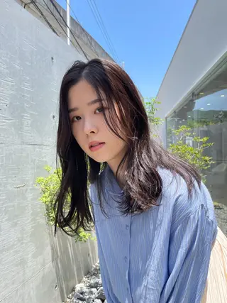 セミロング FILMS.所属・FILMS. (フィルムス)のヘアスタイル