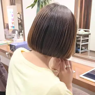 ショート カラー ヘアアレンジ キッズ さわ きょうすけ/ ボブ髪質改善ショートのヘアスタイル