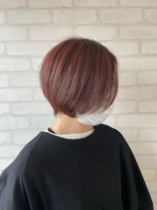 ショート カラー 【髪質改善】 夏目結以のヘアスタイル
