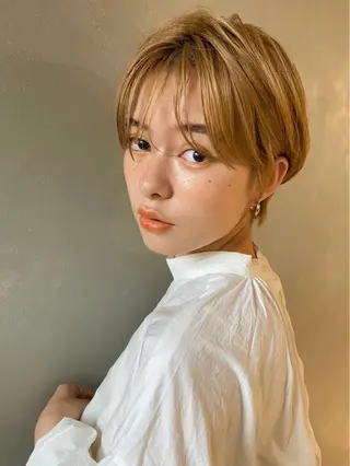 ショート PARK rooms所属・圧倒的な質感🧡 髪質改善/丸山晴菜のヘアスタイル