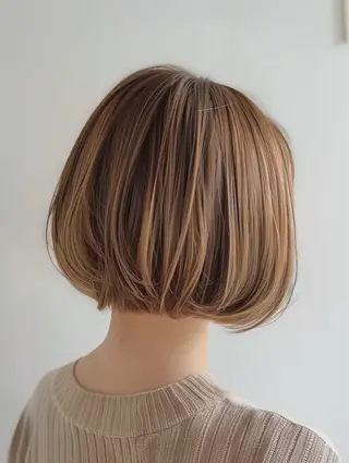 ショート カラー パーソナルカラー/ 似合わせ/山村さらのヘアスタイル