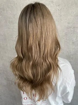 セミロング カラー パーマ ヘアアレンジ メンズ キッズ ネイル マツエク・マツパ カラー特化サロン Eir心斎橋のヘアスタイル