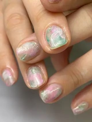 ネイル 草加ニュアンスネイル 🌚hersのネイルデザイン