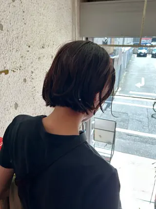 ショート カラー さの あやねのヘアスタイル