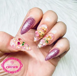 ネイル CROWN プライベートサロンのネイルデザイン