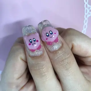 ミディアム ネイル 《LB》ラブリエ Nail&eyeのマツエク・マツパデザイン