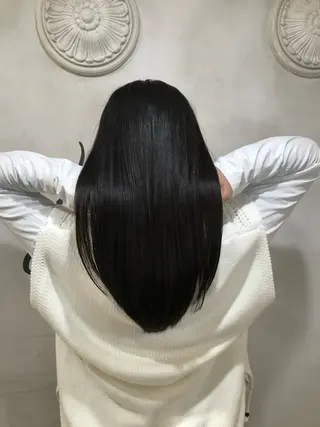 ロング 荒木 健のヘアスタイル