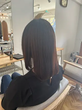 セミロング 櫻井園子🌸 久屋大通/高岳のヘアスタイル