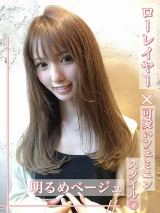 セミロング ボンドストーリーノヴァ所属・縮毛矯正・髪質改善 ❣️三浦正也のヘアスタイル