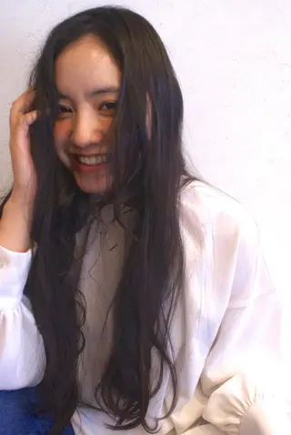 ロング カラー パーマ 仲間 菜々世のヘアスタイル