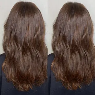 ミディアム カラー パーマ ヘアアレンジ メンズ オリーブカラー 特化　　kaiのヘアスタイル