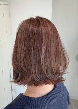 ショート カラー 艶ハイトーン‪‪🔆 ️️️安座間 希のヘアスタイル