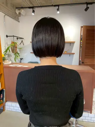 ミディアム カラー her所属・kaito /都立大学herのヘアスタイル