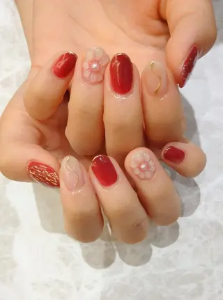 ネイル 會田 瑠衣のネイルデザイン