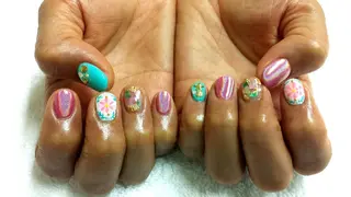 ネイル 河野ちえ (雑誌掲載サロン)のネイルデザイン