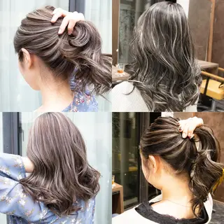 ロング カラー Re:ta Hair 飯田淳平のヘアスタイル