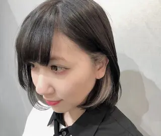 ミディアム カラー MVALLEY所属・韓国ヘア/ 古川のヘアスタイル