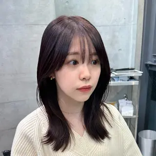 ミディアム オシャレ髪✔️ 店長オオキアキヒロのヘアスタイル