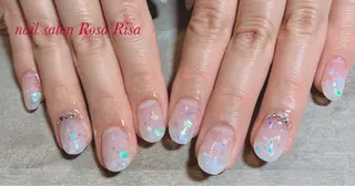 ミディアム ネイル ネイルスタジオ シェイクユアハンズのネイルデザイン