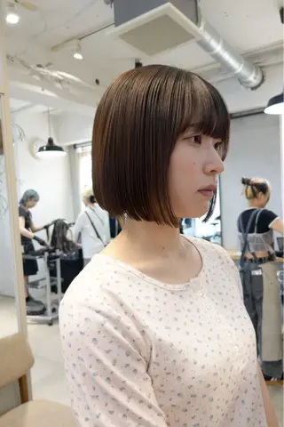 ショート カラー じゅわっと暖色カラー 🍊Moemiのヘアスタイル