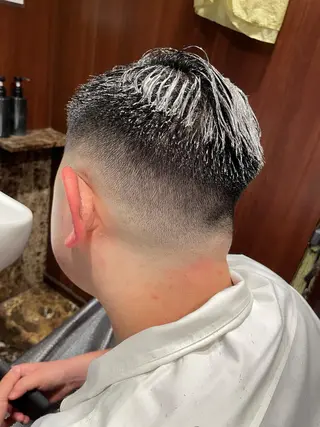 ショート パーマ ヘアアレンジ メンズ ヒロ銀座 無料急募‼️小野のヘアスタイル