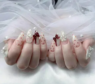 ロング カラー Bling Salonのネイルデザイン