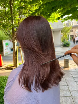 セミロング 垢抜けhair / 似合わせ診断🌞スズのその他イメージ