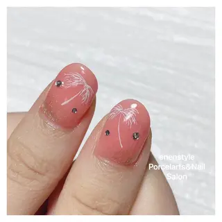 ミディアム ネイル 👑enen style👑のネイルデザイン