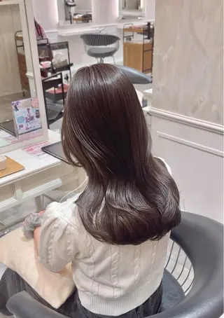 ミディアム カラー Kazuki 艶髪特化のヘアスタイル