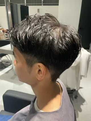 ショート EIGHT／栄／ 諏訪　晃平のヘアスタイル