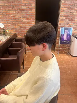 メンズ 水野 真伽のヘアスタイル