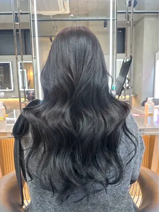 ロング カラー 韓国ヘア/レイヤー Londエレンのヘアスタイル