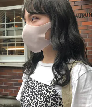 ロング カラー NOUN所属・eri kinjoのヘアスタイル