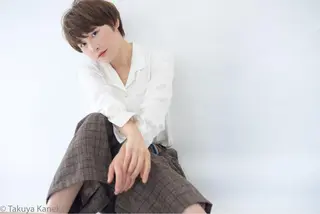 ショート カラー パーマ ◎TAKU ◎ 小顔カットのヘアスタイル