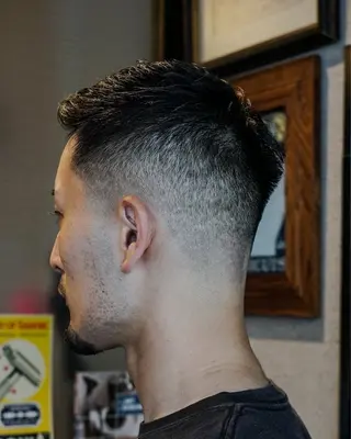 ショート DAU BARBER SHOP 青山所属・金浜 大樹のヘアスタイル