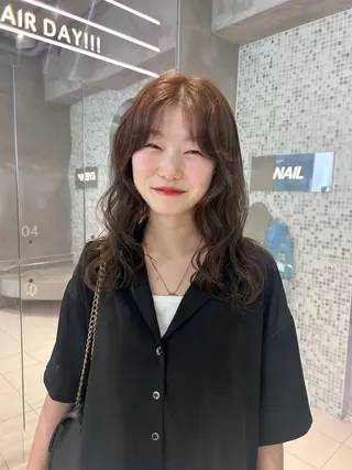 カラー ハイトーン/くすみ カラー seina★のヘアスタイル