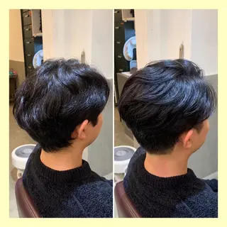 ミディアム メンズ ✂️RIKUKI🎨 【駒込美容師🎀】のヘアスタイル