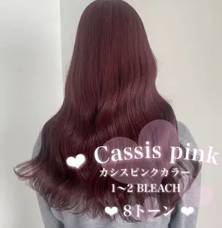 カラー girly❤︎暖色ヘ ア➰🎀HINANOのヘアスタイル