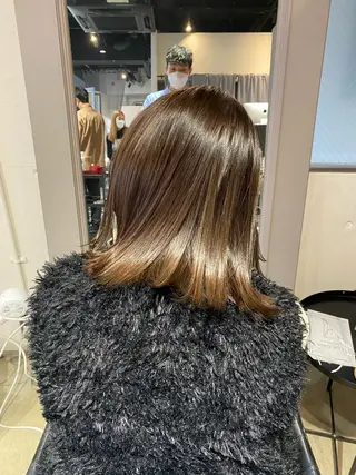 ミディアム ✨日本1の艶髪✨ 佐藤 翔太のヘアスタイル