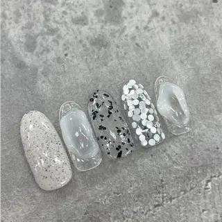 ネイル ⭐︎休業中の練習⭐︎ JNA認定講師髙橋のネイルデザイン