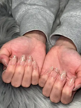 ネイル Momoka 🍑🎀のネイルデザイン