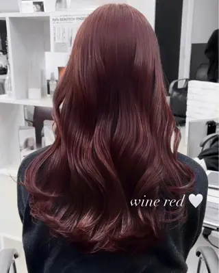 ロング カラー メンズセンターパート 🇰🇷wakanaのヘアスタイル