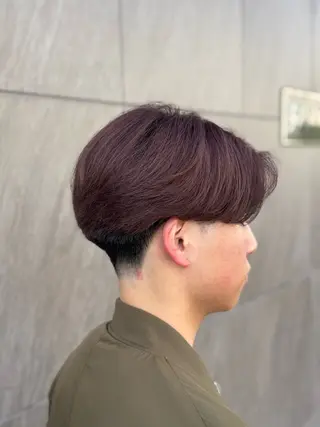 カラー メンズ leo/ロング／ レイヤーカット⛈️のヘアスタイル