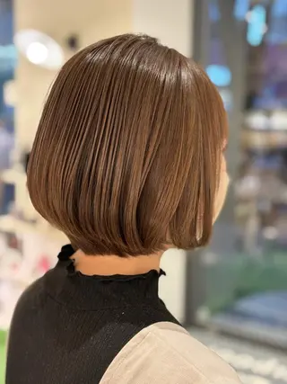 ショート カラー まつ毛パーマとカラー 二刀流🥰岩崎夏実のヘアスタイル